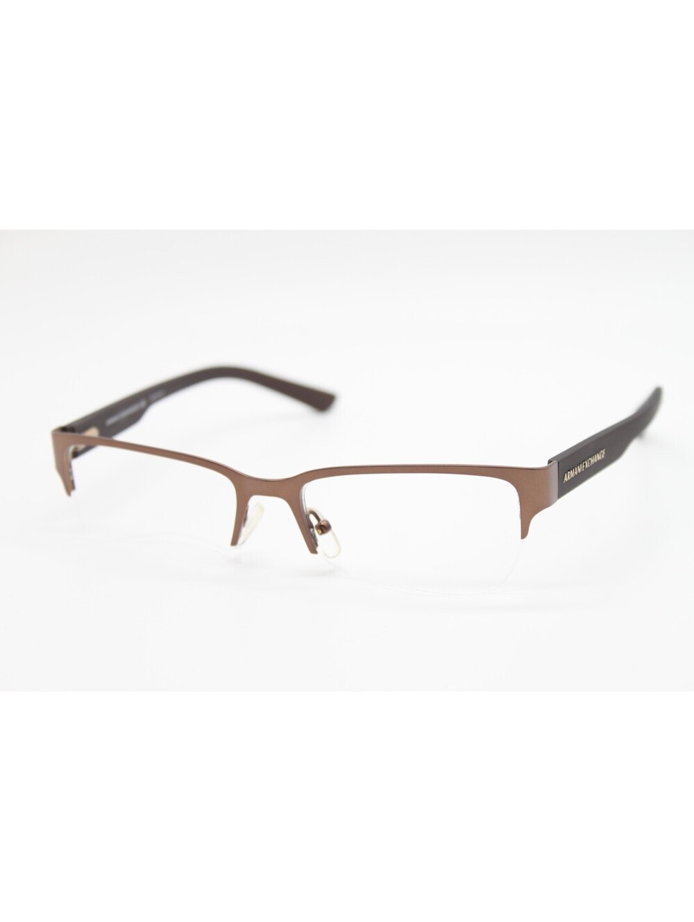 NEW ARMANI EXCHANGE AX 1014 6058 BROWN AUTHENTIC EYEGLASSES 53-17